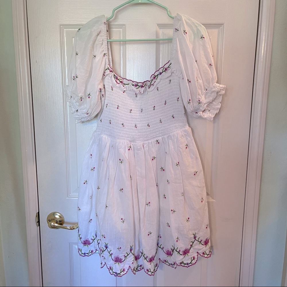River Island white dress